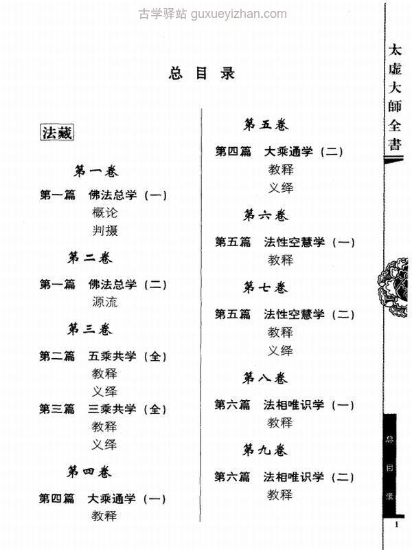 太虚大师全书 共35卷插图