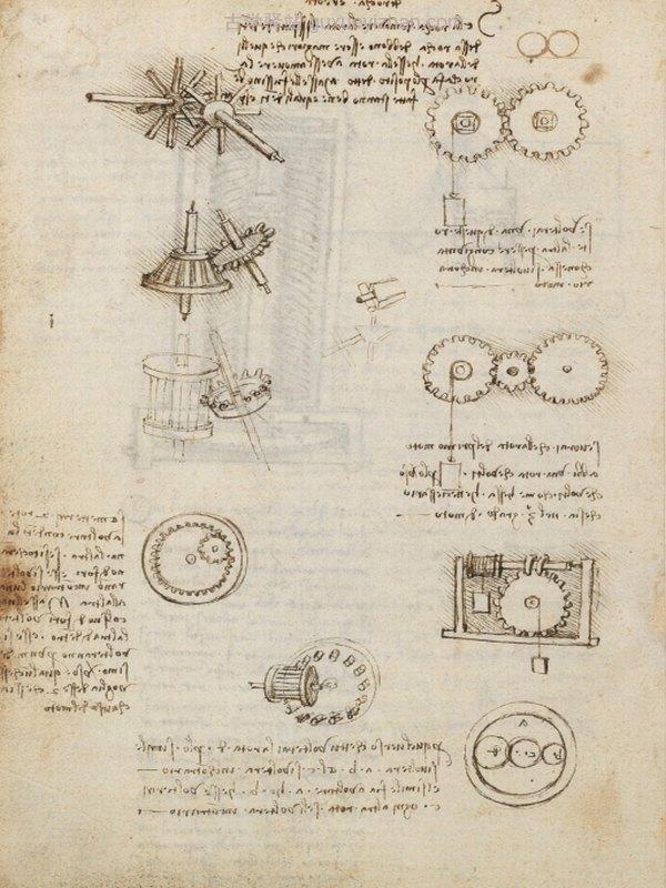 达芬奇手稿合集3本插图