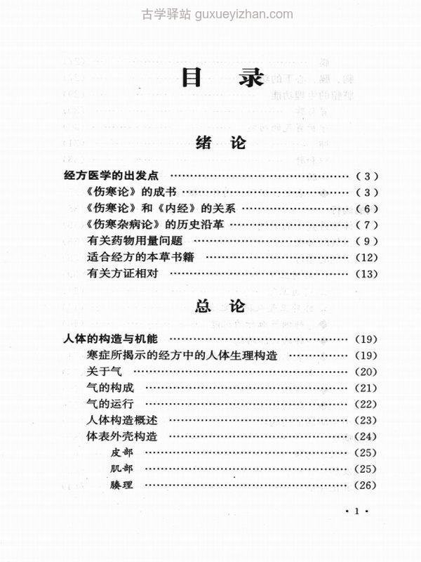 经方医学合集共4卷插图