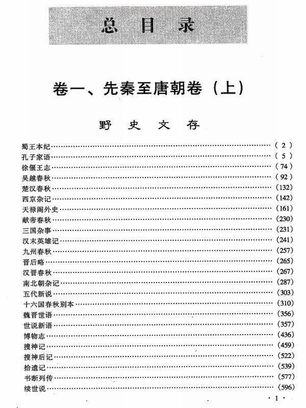 《中华野史》集成全12册插图