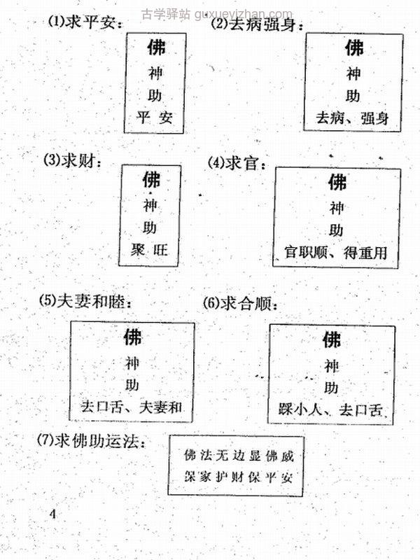 助运消灾汉字导引秘法插图