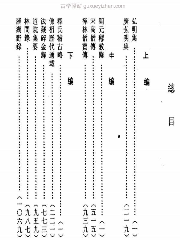 四库释家集成上中下编 3本插图