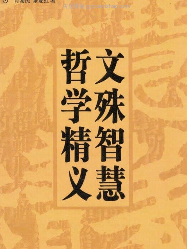 文殊智慧哲学精义插图