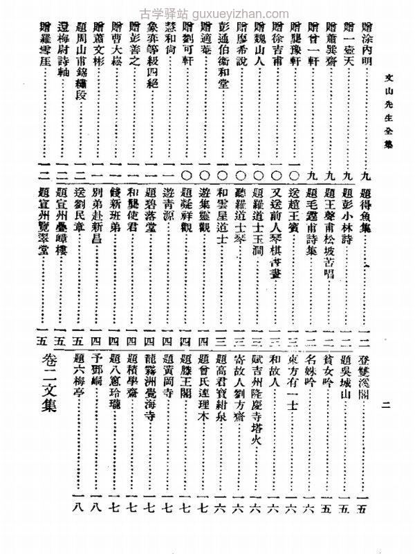 《文天祥全集》插图