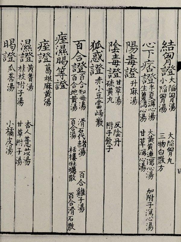 中医类古籍《伤寒总病论》插图