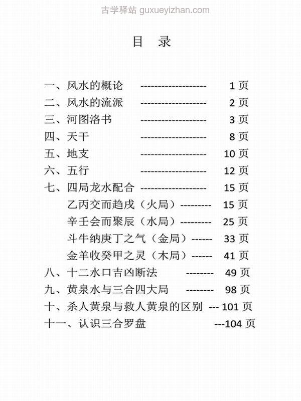 《道家三合风水》圣惠道人著-143单页插图